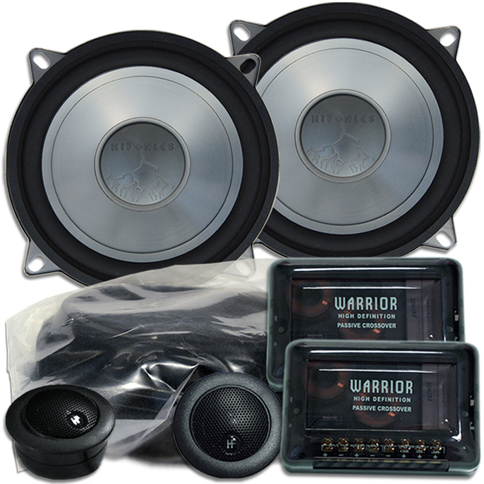 Hifonics WR 130mm Kompo Lautsprecher Set für Audi A3 A 3 Tür v